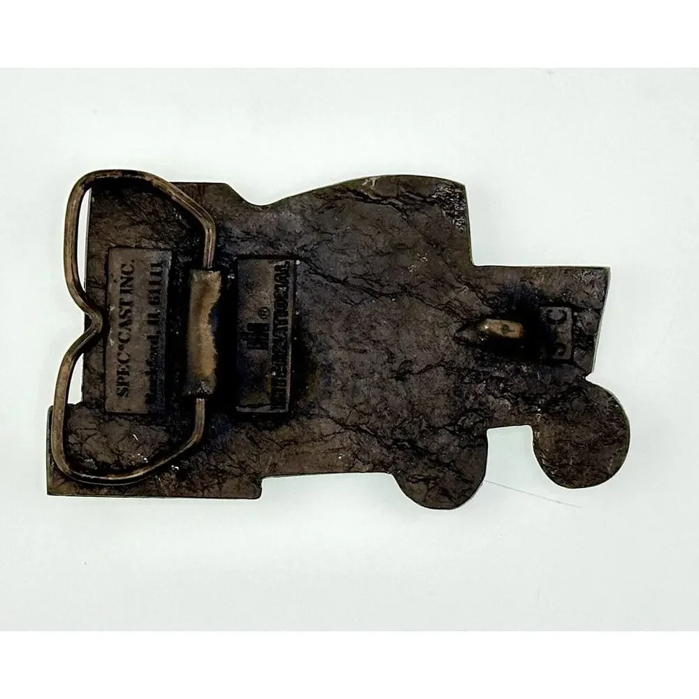 Tractor Belt Buckle International Harvester Spec-Cast Brass IH Model 5288 Farm
